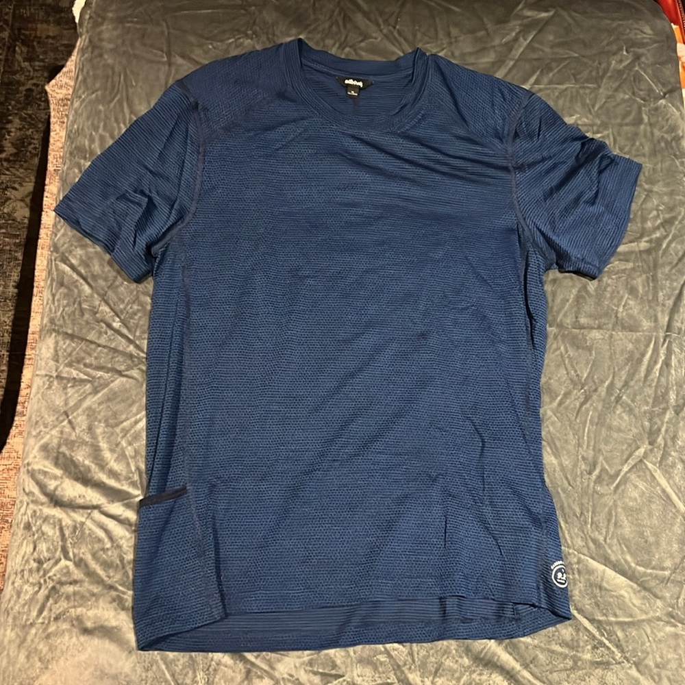 Allbirds brand short sleeve mens shirt.